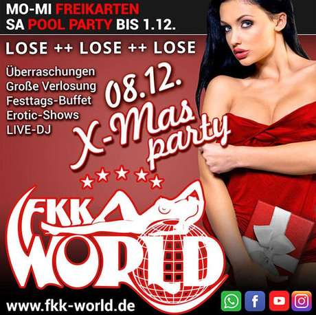 Xmas Party FKK World im Sauna / FKK Club FKK World Pohlheim/Gießen (D) in  Pohlheim-Garbenteich