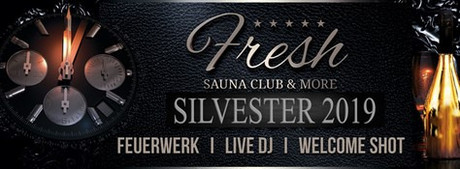 Silvester Party Fresh im Sauna / FKK Club Fresh Wien (A) in Wien