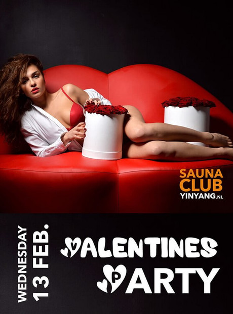 Valentine's Party im Sauna / FKK Club Yin Yang Roermond (NL) in Roermond