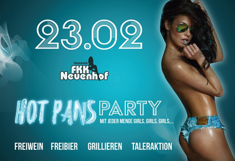 Hot Pans Party im Sauna / FKK Club FKK Neuenhof (CH) in Neuenhof