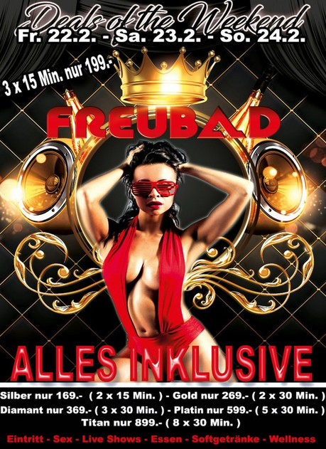 Deals of the Weekend im Sauna / FKK Club FKK Freubad Recherswil (CH) in Recherswil