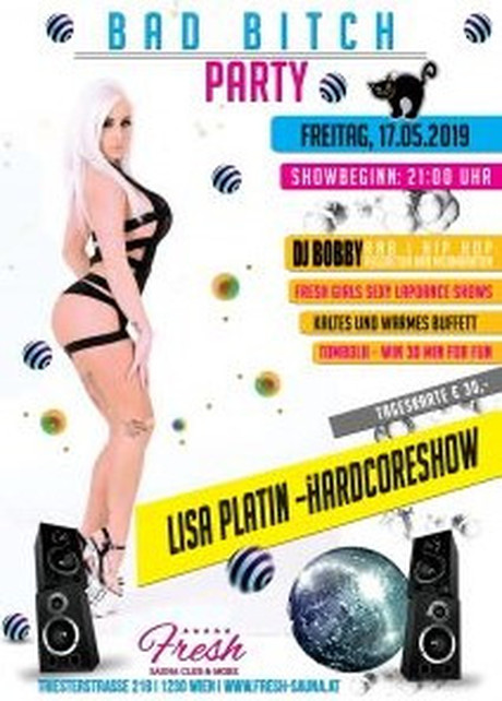 Bad Bitch Party im Sauna / FKK Club Fresh Wien (A) in Wien