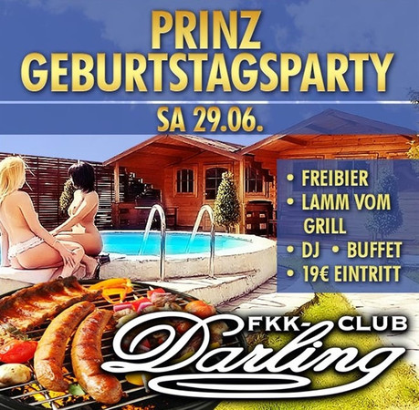 Prinz Geburtstagsparty im Sauna / FKK Club FKK Darling Nidderau/Frankfurt (D) in Nidderau 