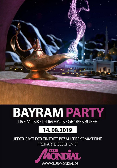 Bayram Party im Sauna / FKK Club Mondial Köln (D) in Köln