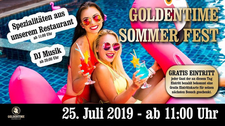 Sommerfest im Sauna / FKK Club FKK Goldentime Leonding/Linz (A) in Leonding