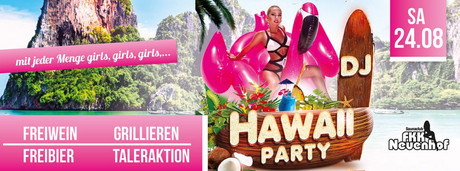 Hawaii Party im Sauna / FKK Club FKK Neuenhof (CH) in Neuenhof