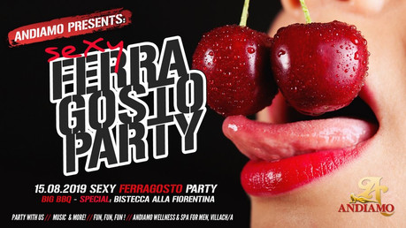 Sexy Ferragosto Party im Sauna / FKK Club FKK Andiamo Villach (A) in Villach