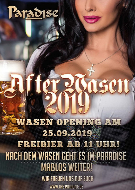 Wasen Opening 2019 im Sauna / FKK Club The Luxor Stuttgart Leinfelden-Echterdingen (D) in Leinfelden-Echterdingen