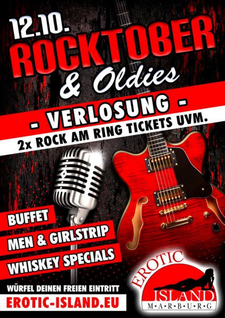 Rocktober & Oldies im Sauna / FKK Club Erotic Island Marburg (D) in Marburg