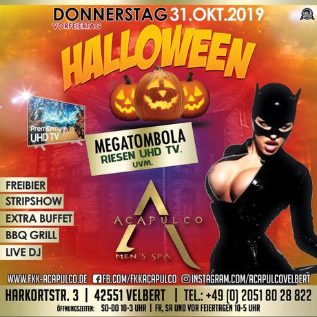 Halloween Acapulco im Sauna / FKK Club Acapulco Prime Velbert (D) in Velbert