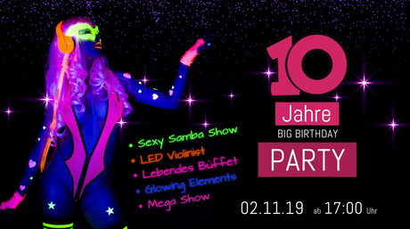 10th Birthday Party im Sauna / FKK Club 5. Element Eichenzell/Fulda (D) in Eichenzell