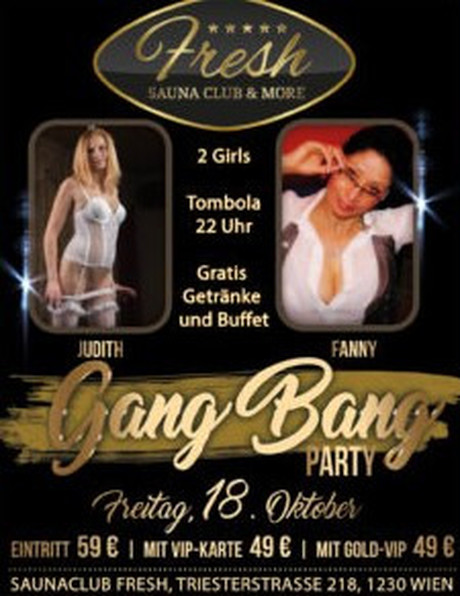 VIDEO RUDI Gang Bang Party im Sauna / FKK Club Fresh Wien (A) in Wien