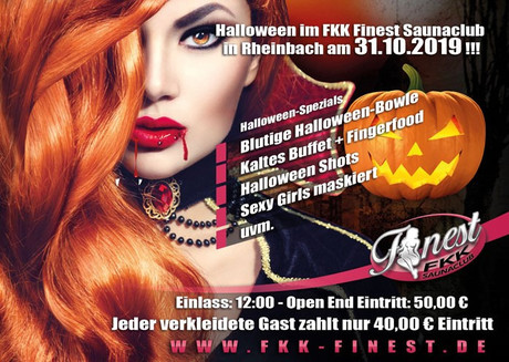Halloween FKK Finest im Sauna / FKK Club FKK Finest Rheinbach/Bonn (D) in Rheinbach