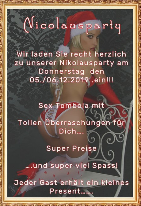 Nikolaus Party FKK Amore im Sauna / FKK Club FKK Amore Freinberg (A)/Passau in Haibach-Oberhaibach bei Freinberg