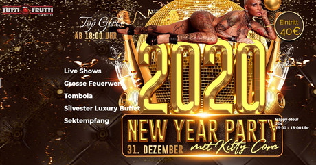 New Year's Eve Silvester Tutti Frutti im Sauna / FKK Club Tutti Frutti Alfter/Bonn (D) in Alfter
