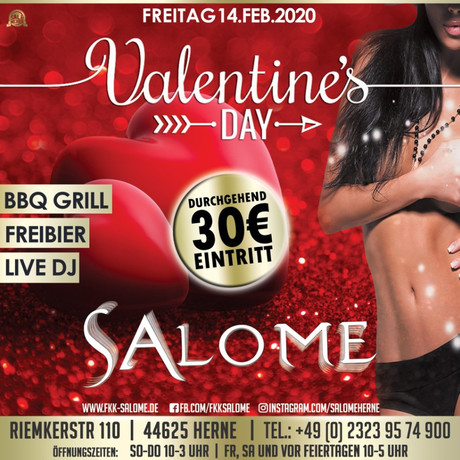 Valentine's Day im Sauna / FKK Club Salome Herne (D) in Herne