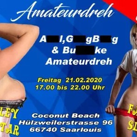 Amateurdreh  im Sauna / FKK Club Coconut Beach Saarlouis (D) in Saarlouis