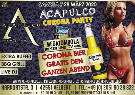 Acapulco Party im Sauna / FKK Club Acapulco Prime Velbert (D) in Velbert