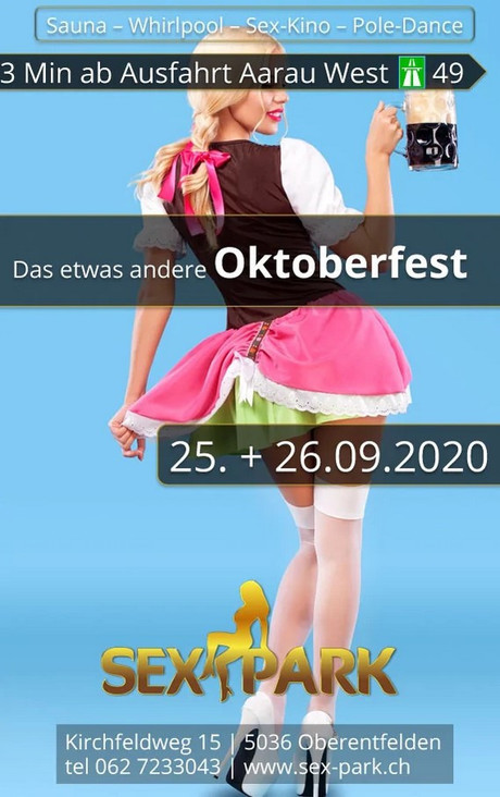 Oktoberfest Weekend im Sauna / FKK Club Sexpark Oberentfelden (CH) in Oberentfelden
