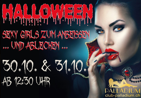 Halloween Palladium im Sauna / FKK Club Palladium Au (CH) in Au