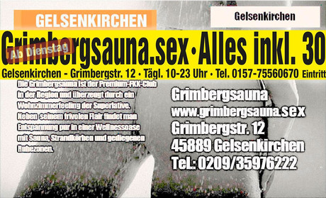 Wiedereröffnung FKK Grimbergsauna  im Sauna / FKK Club FKK Grimbergsauna Gelsenkirchen [RTC] (D) in Gelsenkirchen