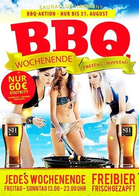Summer BBQ 2021 im Sauna / FKK Club Harmony Seevetal/Hamburg (D) in Seevetal