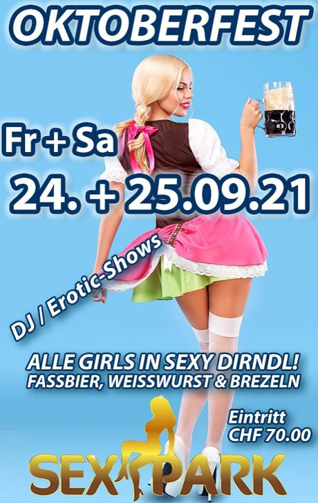 Oktoberfest Weekend im Sauna / FKK Club Sexpark Oberentfelden (CH) in Oberentfelden