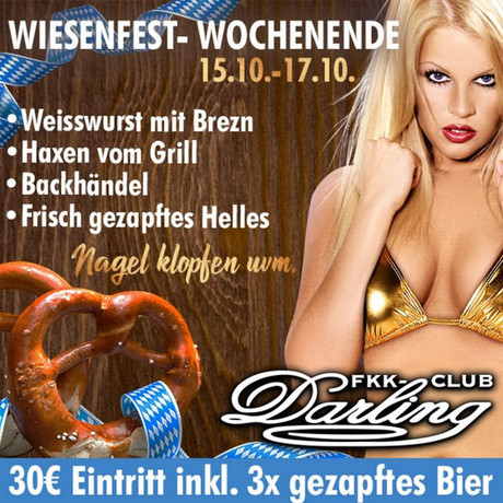 Wiesenfest Weekend im Sauna / FKK Club FKK Darling Nidderau/Frankfurt (D) in Nidderau 