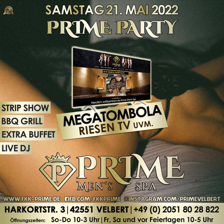 Prime Party im Sauna / FKK Club Prime [ex Acapulco] Velbert (D) in Velbert