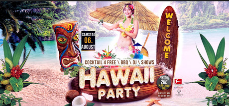 Hawaii Party im Sauna / FKK Club Tutti Frutti Alfter/Bonn (D) in Alfter