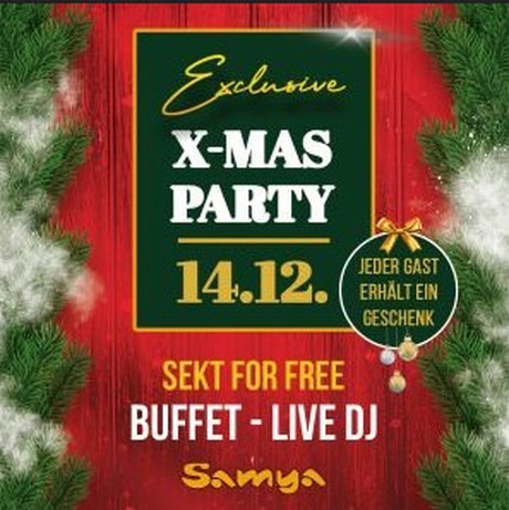 Xmas Party Samya im Sauna / FKK Club Samya Köln (D) in Köln