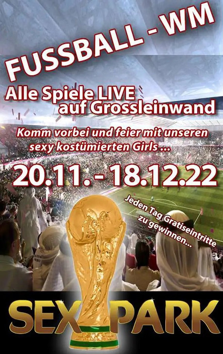 FIFA World Cup 2022 im Sauna / FKK Club Sexpark Oberentfelden (CH) in Oberentfelden