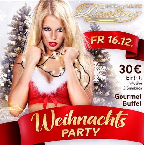 Xmas Party FKK Darling im Sauna / FKK Club FKK Darling Nidderau/Frankfurt (D) in Nidderau 