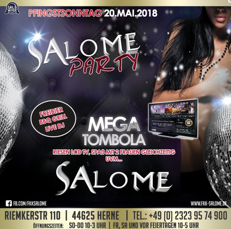 Salome-Party im Sauna / FKK Club Salome Herne (D) in Herne