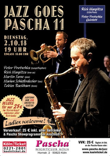 Jazz goes Pascha 11 im Sauna / FKK Club Pascha Nightclub Köln (D) in Köln