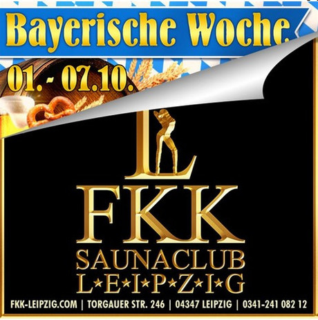 Bayerische Woche im Sauna / FKK Club FKK Leipzig (D) in Leipzig