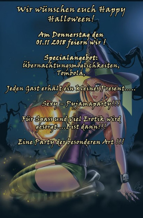 Halloween im Sauna / FKK Club FKK Amore Freinberg (A)/Passau in Haibach-Oberhaibach bei Freinberg