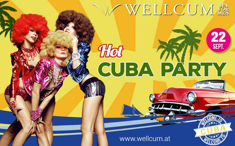 Hot Cuba Party im Sauna / FKK Club Wellcum Hohenthurn/Villach (A) in Hohenthurn