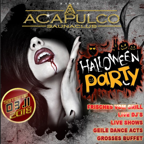 Halloween im Sauna / FKK Club Acapulco Prime Velbert (D) in Velbert