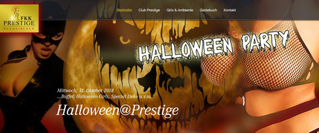 Halloween im Sauna / FKK Club FKK Prestige Neunkirchen (D) in Neunkirchen