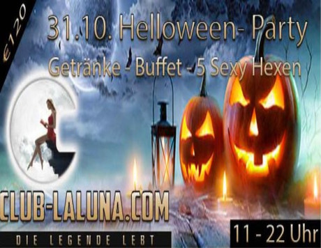 Halloween im Sauna / FKK Club LaLuna Moers (D) in Moers