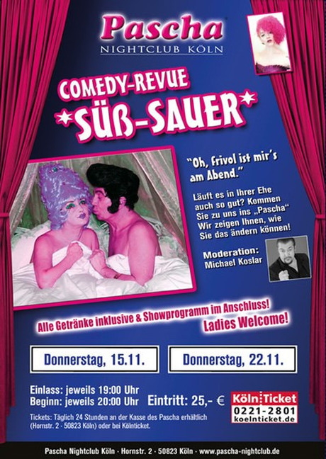 Süß-Sauer im Sauna / FKK Club Pascha Nightclub Köln (D) in Köln