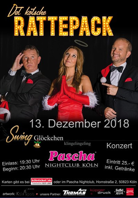 Dat Kölsche Rattepack im Sauna / FKK Club Pascha Nightclub Köln (D) in Köln