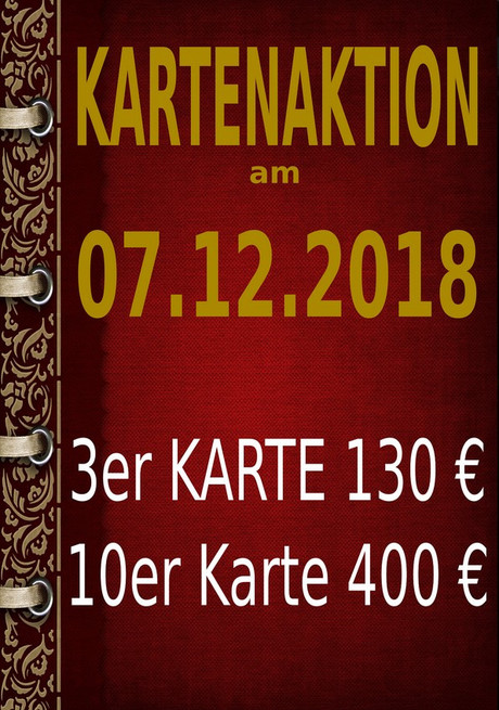 Karten-Aktion im Sauna / FKK Club FKK Colosseum Augsburg (D) in Augsburg