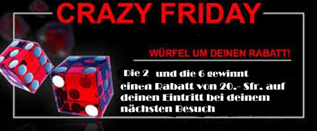 Crazy Friday im Sauna / FKK Club FKK Plan B Windisch/Brugg (CH) in Windisch AG