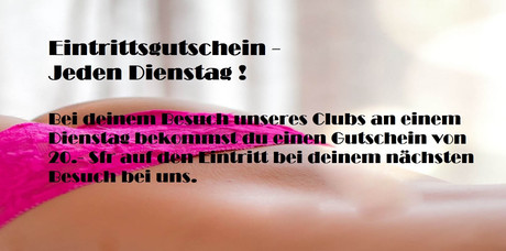 Discount Card im Sauna / FKK Club FKK Plan B Windisch/Brugg (CH) in Windisch AG