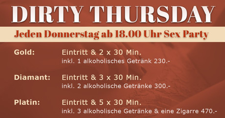 Dirty Thursday im Sauna / FKK Club FKK History Liestal/Basel (CH) in Liestal