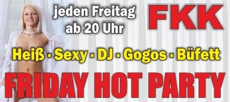 Friday Hot Party im Sauna / FKK Club Römer Saunawelt Radebeul/Dresden (D) in Radebeul