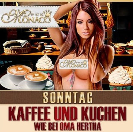 Kaffee & Kuchen im Sauna / FKK Club FKK Monaco  Villingen-Schwenningen (D) in Villingen Schwenningen