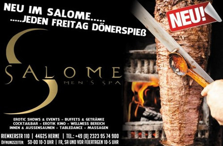 Döner-Kebab-Tag im Sauna / FKK Club Salome Herne (D) in Herne